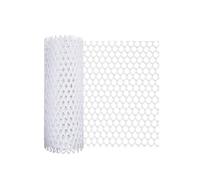 KIFSDLF Rete di Sicurezza in plastica 40x300cm, Rete for polli, Rete for Allevamento, Protezione Isolante for Bambini, Gatti, Animali Domestici, polli, Giardino(White)