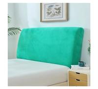 KIFSDLF Solid Color Short Plush Elastic Soft All-inclusive Cover Bed Head Back Headboard Dustproof(08,W180xH65cm)