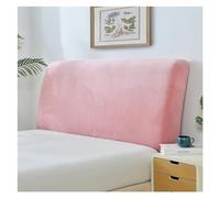 KIFSDLF Solid Color Short Plush Elastic Soft All-inclusive Cover Bed Head Back Headboard Dustproof(06,W220xH65cm)