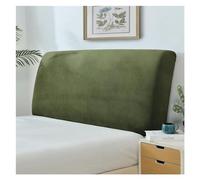 KIFSDLF Solid Color Short Plush Elastic Soft All-inclusive Cover Bed Head Back Headboard Dustproof(11,W100xH65cm)