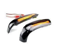KIFWGIH Indicatori Direzione laterali LED 2 Pezzi Di Segnale Di Sterzo Dinamico A LED Per Specchietto Retrovisore Lampeggiante Per Per Touareg I MK1 7L 2002 2003 2004 2005 2006