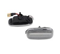 KIFWGIH Indicatori Direzione laterali LED Led Dinamico Indicatore Laterale Disabilita Segnale Sequenziale Lampeggiante Emark Per A3 S3 8P A4 RS4 S4 B6 B7 B8 A6 S6 RS6(Dynamic Crystal)