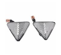 KIFWGIH Indicatori Direzione laterali LED LED Indicatori Direzione Laterali Dinamici Per Mitsubishi Per Colt CZC CZ3 Z23 Z24 Z25 Z33 Z34 Z3 Lampeggiante Sequenziale(Dynamic Crystal)