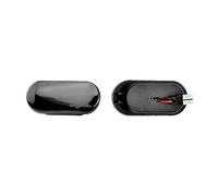 KIFWGIH Indicatori Direzione laterali LED Luce Di Direzione Laterale Dinamica A LED Per Ford Per C-Max Per Fiesta Per Focus MK2 Per Fusion Per Galaxy 1995 1996 1997 1998-2007(Smoky black)