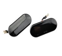 KIFWGIH Indicatori Direzione laterali LED Luci Di Segnalazione Laterali Dinamiche Per Ford Per Focus MK2 Per C-Max Per Galaxy 1995 1996 1997 1998 1999 2000 2001-2007(Smoky Black)