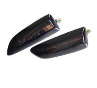 KIFWGIH Indicatori Direzione laterali LED Per Opel Per Vauxhall Per Astra JK Per Crossland X Per Grandland Per Insignia B Direzione Dinamica LED Posizione Laterale(Dynamic Smoked)