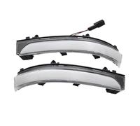 KIFWGIH Indicatori Direzione laterali LED Per Per Jetta Mk6 Per Voyage Per Saveiro Per Gol Per Geracao Indicatore Direzione Dinamico LED Indicatore Sequenza Specchietto Laterale(Dynamic Crystal)