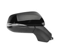 KIFWGIH Indicatori Direzione laterali LED Specchietto Retrovisore Laterale Per Toyota Per RAV4 Per RAV 4 2019-2022 Cornice Specchietto Retrovisore Indicatori Direzione Vetro Riscaldato(8pins black R)