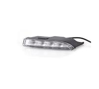 KIFWGIH Luci Diurne A LED Per Auto DRL Fendinebbia Bianchi Indicatori Direzione Gialli Per VW Per Scirocco R Per Line 2010 2011 2012 2013 2014 Fendinebbia Auto Faretti(Only Left)