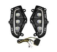 KIFWGIH Luci Diurne DRL A LED Fendinebbia Per Toyota Per RAV4 2019 2020 2021 Indicatori Direzione Accessori Per Fendinebbia Auto Faretti