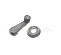 KIFWGIH Per Finestrino Dell'auto Sollevatore Maniglia A Manovella Finestrino Automatico Connect Avvolgitore Manuale Leva Universale Colorata Strumenti Porta Alzacristallo Elettrico(Gray)