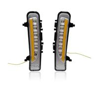 KIFWGIH Per Ford Per Edge 2009 2010 2011 2012 2013 2014 Luci Diurne A LED Per Auto DRL Con Indicatori Direzione Dinamici Copertura Fendinebbia Fendinebbia Auto Faretti