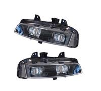 KIFWGIH Per Land Per Rover Per Range Per Evoque 2011 2012 2013-2015 Fendinebbia Luci Diurne Copertura Griglia Cornice Faro A LED Fendinebbia Auto Faretti(Left and Right B)