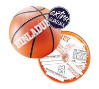 Kigebu 12 biglietti d'invito al basket per il compleanno dei bambini [extra robusti], l'invito di compleanno per bambini per tutti gli appassionati di basket, ragazzi e ragazze (basket senza busta)