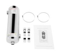 KigerNee Riscaldamento per piscina in acciaio inox, 60 kW, senza corrente, SS304, scambiatore di calore, 200 kBtu/h, per acqua salata e cloro, portata 250 l/min, con principio di controcorrente, 13 x