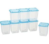 Kigima Mini-contenitore da freezer 6,5x6,5x8 cm (0,25l (8 Pz))