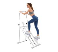 KIGNIEK Macchina da arrampicata verticale, Stair Stepper per la casa | Manubrio regolabile in 3 altezze, per esercizi cardio, arrampicata, allenamento per tutto il corpo, per esercizi a casa e