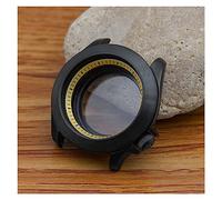 KIHENE MOD Nero Compatibile for Seiko SKX007 SKX009 Custodia Compatibile for NH35 NH36 4R35 4R36 Giappone Movimento Trasparente della Copertura Posteriore della Cassa Dell'orologio Going (Color : F,