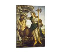 KIHENE Sandro Botticelli Paintings Artworks - (Pallas e il centauro) Poster su tela, decorazione da parete, camera da letto, decorazione per la casa, 60 x 90 cm