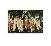 KIHENE Sandro Botticelli Paintings Opere d'arte - (Primavera) Poster (2) Regali su tela Pittura artistica da parete Decorativa Quadro Stampa Moderna 40 x 60 cm