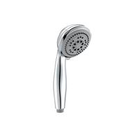 KIHENE Soffione doccia a pioggia Spruzzo portatile 5 modalità Soffioni doccia regolabili ad alta pressione da 3,5 pollici con tubo in acciaio inossidabile (Color : Shower head Only)