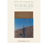 KIHYUN MONSTA X 1° album singolo VOYAGER Somewhere Ver. CD + libro + carta...