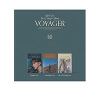 KIHYUN MONSTA X - VOYAGER (1st Single Album) CD +Extra Photocards Set (Voyager ver.)