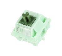 KiiBoom Matcha Latte V2 - Set di interruttori meccanici lineari, con diffusore di luce, pre-oliato, interruttore a 5 pin, 30 pezzi per tastiera meccanica da gioco, compatibile con i tasti MX (53 g)