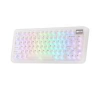 KiiBoom Phantom81 Lite 75% Guarnizione Tastiera Meccanica, QMK&VIA Programmabile, 3 Modalità Wireless Gaming Tastiera, Retroilluminazione RGB, Custodia ABS + Tecnologia UV, Hot-Swap per Windows/Mac