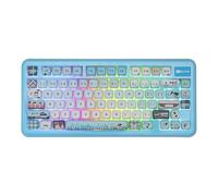 KiiBoom Phantom81 Lite 75% Guarnizione Tastiera Meccanica, QMK&VIA Programmabile, 3 Modalità Wireless Gaming Tastiera, Retroilluminazione RGB, Custodia ABS + Tecnologia UV, Hot-Swap per Windows/Mac