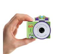 Kiimento Disney Buzz Lightyear - Videocamera digitale ultra compatta per bambini, con obiettivo selfie, scheda di memoria da 32 GB, regalo adatto ai bambini, per ragazzi e ragazze dai 3 ai 6 anni