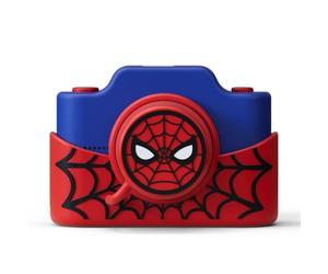 Kiimento - Fotocamera per bambini con licenza Marvel, Best Travel Buddy Spider-Man 3" Touchscreen, videocamera digitale per ragazzi e ragazze dai 5 anni in su, 48 MP, scheda di memoria da 32 GB