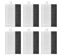 KiimSin 6 pezzi M3 di accessori per filtri di ricambio per Lefant M3 / M3 Gen2 / M3 Gen1 aspirapolvere a batteria, riutilizzo, parti di ricambio per filtro dell'acqua