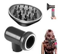 KiimSin Diffusore e adattatore per Dyson Airwrap Styler HS01 HS05 Accessori, adattatore trasforma per Airwrap Styler in una combinazione di asciugacapelli