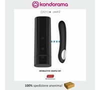 Kiiroo set coppia interattivo Onyx + Pearl2 vibratore e masturbatore online