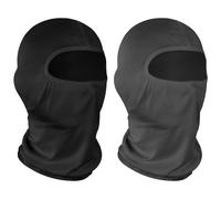 Kiiwah 2 Pezzi Passamontagna per Uomo Donna, Multifunzione Balaclava Traspirante Elastico, Sottocasco Antivento per Moto Sci Bici Sport all'Aria Aperta
