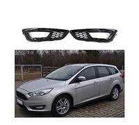 KIJKDSR Auto Paraurti Anteriore Copertura Della Lampada Della Luce Di Nebbia Griglie Radiatore Sportive Paralume Accessori Per Ford Per Focus MK3 2015-2018
