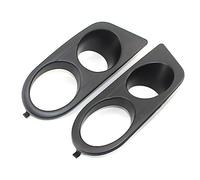 KIJKDSR Auto Paraurti Anteriore Della Luce Di Nebbia Telaio Della Lampada Coperture Griglia Paralume Per B&MW E46 M3 2001 2002 2003 2004 2005 2006 Accessori Auto(Black)