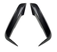 KIJKDSR Per B&MW F30 Serie 3 M Sport 2012-2018 Auto Paraurti Anteriore Lato Spoiler Labbro Copertura Della Luce Di Nebbia Sopracciglio Lampada Splitter Air Vent Trim(Carbon Fiber Look)