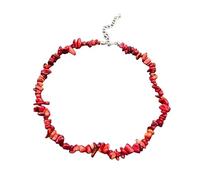 KIJSKKOPO Collana Girocollo In Pietra Naturale Da Donna, Collana Con Perline Di Pietra Di Ghiaia Irregolare Ametista Reiki, Energia, Cristallo, Preziosa, Collane Boho, Regalo Per Donna E Sua Madre,