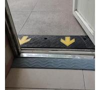 KIJyfgTR The Curb Ramp Is Non Slip And Durable, Suitable for Pedestrian Vehicles And Wheelchairs Motorcycles(100 * 25 * 5cm)