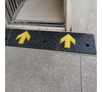 KIJyfgTR The Curb Ramp Is Non Slip And Durable, Suitable for Pedestrian Vehicles And Wheelchairs Motorcycles(100 * 25 * 10cm)