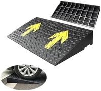 KIJyfgTR The Curb Ramp Is Non Slip And Durable, Suitable for Pedestrian Vehicles And Wheelchairs Motorcycles(100x50x18cm)