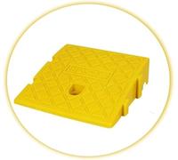 KIJyfgTR The Curb Ramp of A Car Is A Ramp Used for The Movement of Bicycles, Motorcycles, And Wheelchairs(Yellow,25x27x11cm)