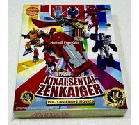 Kikai Sentai Zenkaiger (VOL.1 - 49 End + 2 Film) ~ Chiave Power Rangers...