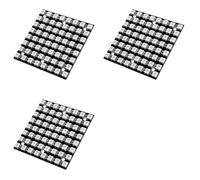 KIKFOPD WS2812 LED Matrix Full Color Ring Module 64 Bit 5V 6.5x6.5cm | Le perline LED RGB WS2812 a 64 bit sono integrate in un modulo ad compatto a colori, che misura 6,5 x 6,5 cm e