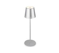 Kiki LED Lampada da tavolo a batteria 38 cm 2,6W 280lm 3000K cromo