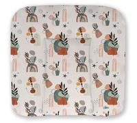 Kikido Materassino Fasciatoio 70x75 - Natura - Cuscino Fasciatoio Lavabile per Cambio Pannolino - Materasso Fasciatoio Neonato per Cassettiera 75x70 - Universale e Impermeabile