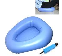 KIKIGOAL Bigger Lavabile Portatile Gonfiamento Aria Blu Bed Pan Bedridden Anziani Gonfiabile Sgabello Gonfiabile Toilet piag
