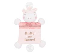 Kikka Boo Peluche Baby On Board Hippo Dreams Rosa 31201010352